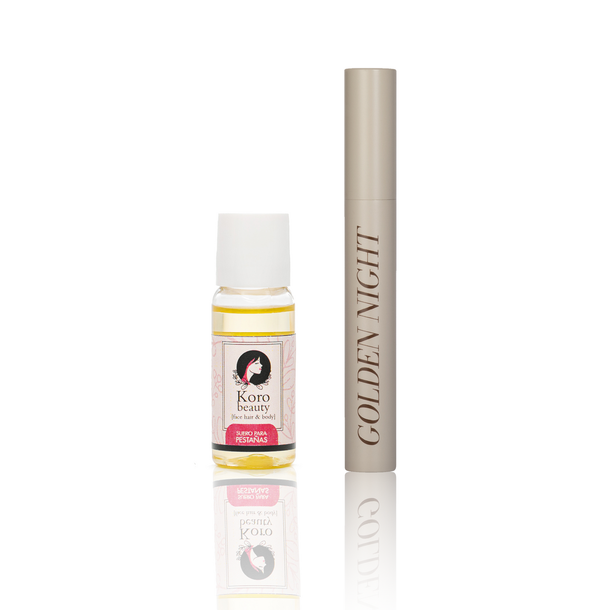 KIT SUERO + MÁSCARA PARA PESTAÑAS GOLDEN NIGHT